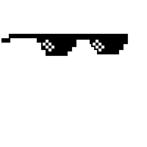 Download Pixel Glasses Meme Full Size Png Image Pngki