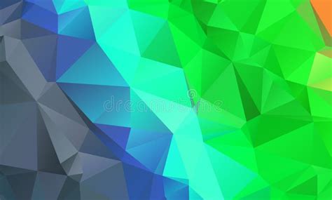 Low Poly Geometric Green Polygonal Mosaic Background Creative Design