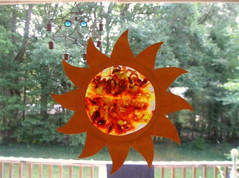 Cute Sun Themed Crafts For Kids