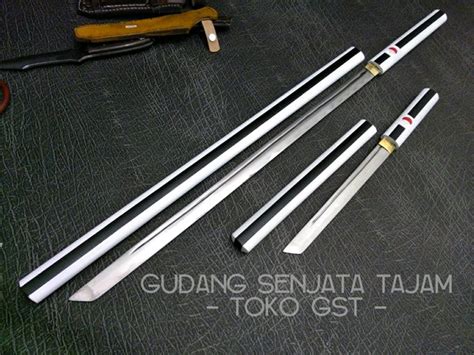 Jual Pedang Shirasaya Sasuke Satu Set Katana Dan Tanto Di Lapak Gudang