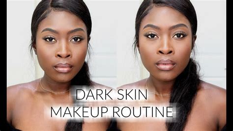 Darkskin Makeup Tutorial Relaxing Youtube