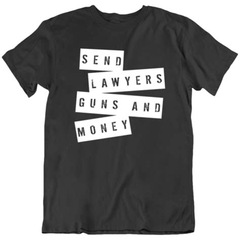 Send Lawyers Guns And Money Warren Zevon T Shirt Tee Shirts Mens Womens