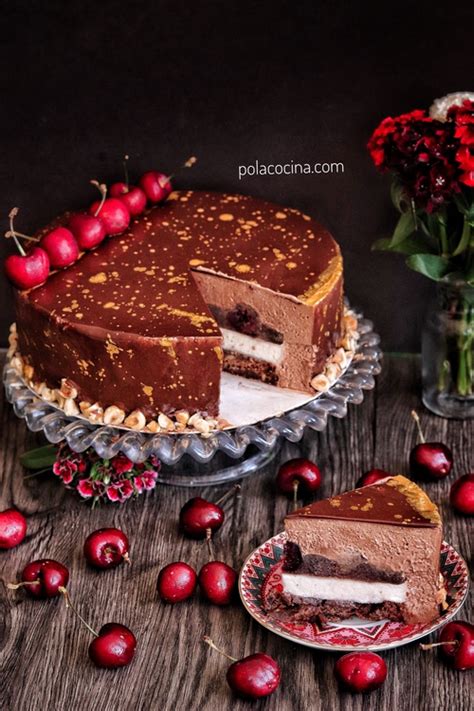 Actualizar 84 Imagen Pastel De Chocolate Con Cerezas Thptletrongtan