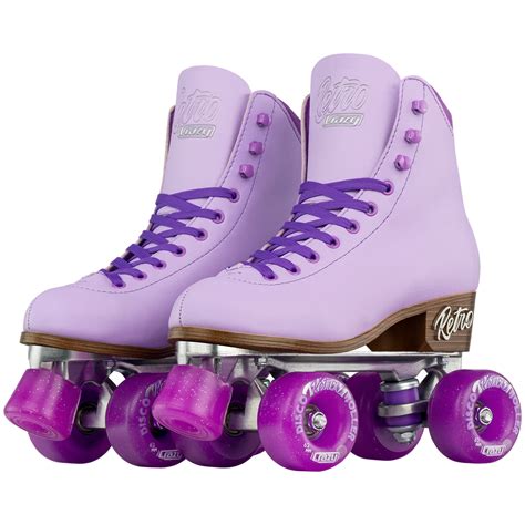 Crazy Retro Roller Skates Purple Skate Society