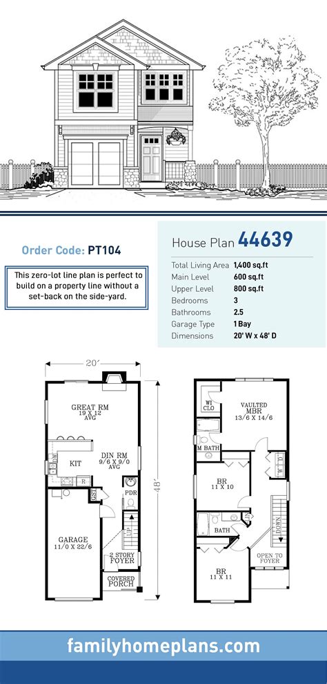 Small house plans under 1500 square feet. Traditional Style House Plan 44639 with 3 Bed , 3 Bath , 1 ...