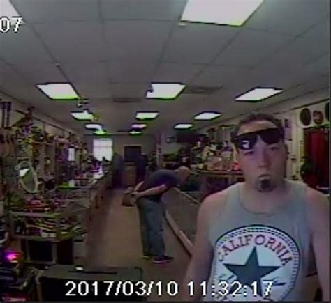 Slo Burglar Caught On Pawn Shop Cam