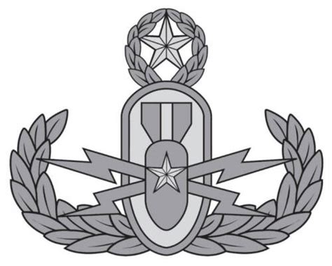Militaria Eod Badge Decal Master Explosive Ordnance Disposal Collectibles