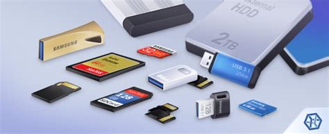 Different Types Of Storage Devices Demotix