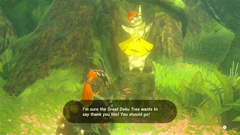Zelda Tears Of The Kingdom How To Cure The Great Deku Tree Video