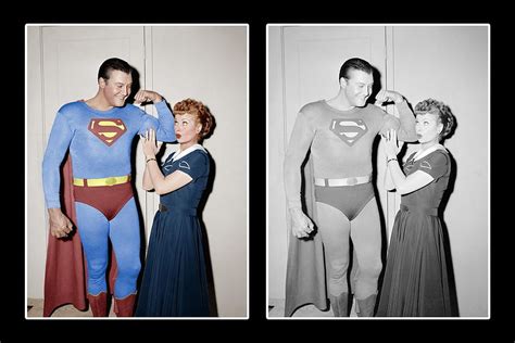 lucy meets superman lucille ball and george reeves george reeves lucille ball superman