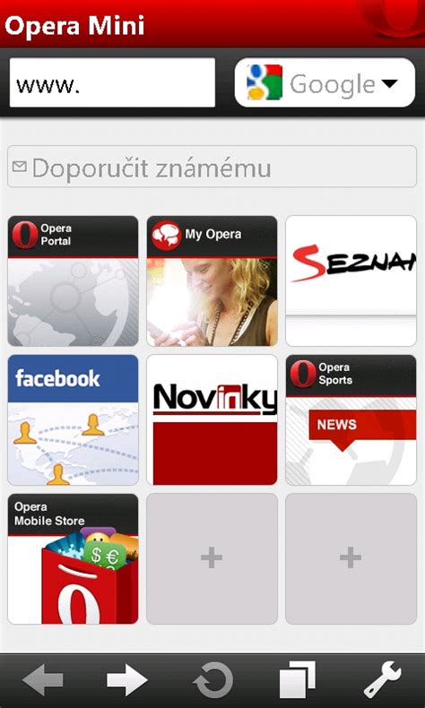 Opera comes with tons of features, including 128bit encryption, enhanced security for your online transactions runs on: Opera Mini 5.1 a Mobile 10 pro Windows Phone 7 | WMMania.cz