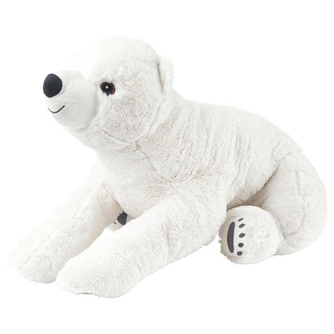 Snuttig Soft Toy Polar Bearwhite Ikea