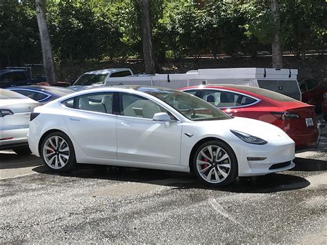 But assuming you actually want to drive your model 3, steering is responsive and precise but oddly does not have a particularly tight turning circle. Spotted my first Performance Model 3 : teslamotors