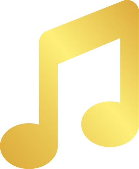 Gold Music Notes Png Download Free Png Images