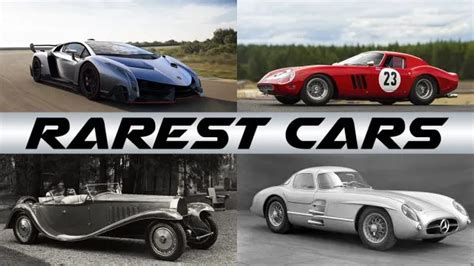 5 Rarest Cars In The World Gallery News The Financial Express