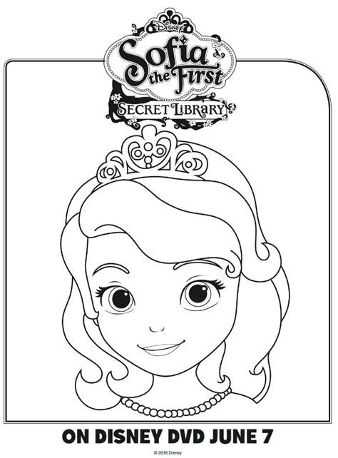 A coloring page of sophia name : Pin on Disney