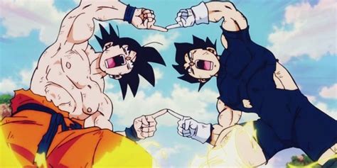 Goku And Vegeta Fusion Dance Dragon Ball Anime Goku And Vegeta