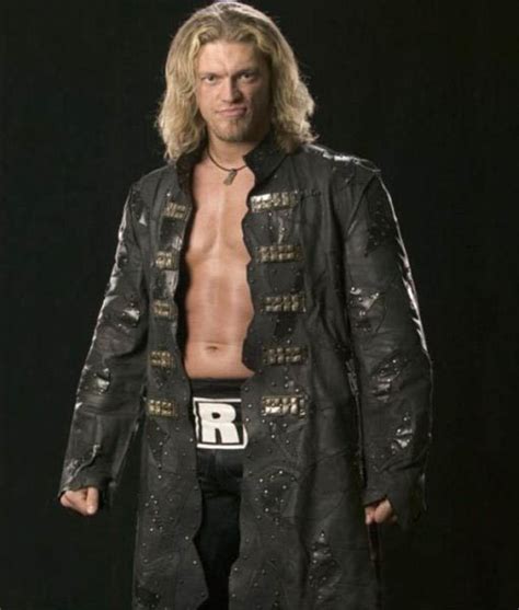 Wwe Superstar Edge Trench Leather Coat Usjackets