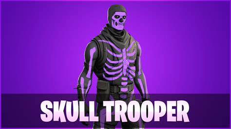 Fortnite Purple Skull Trooper Wallpapers Wallpaper Cave