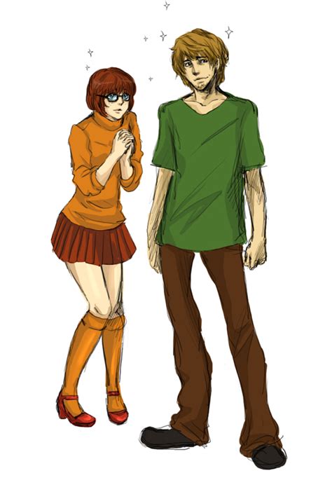 Velma And Shaggy By Schiffercake On Deviantart