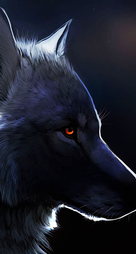 10 New Black Wolf With Red Eyes Wallpaper Full Hd 1080p For Pc Desktop 2020