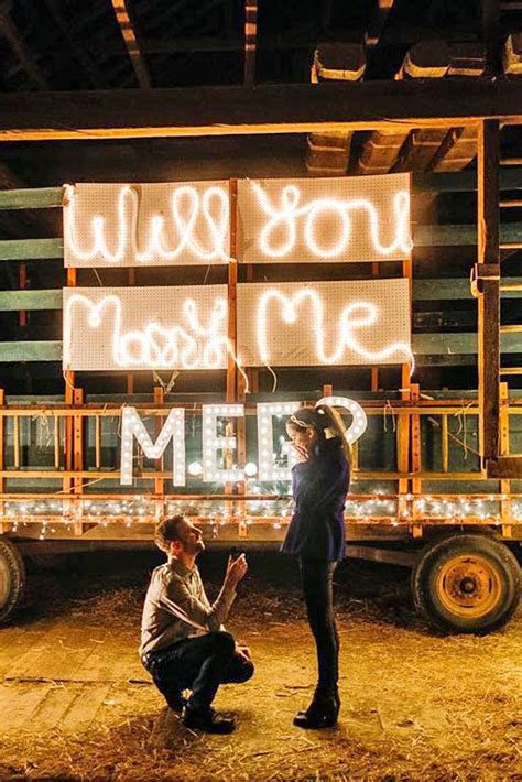 Romantic Proposal Ideas So That She Said Yes See More