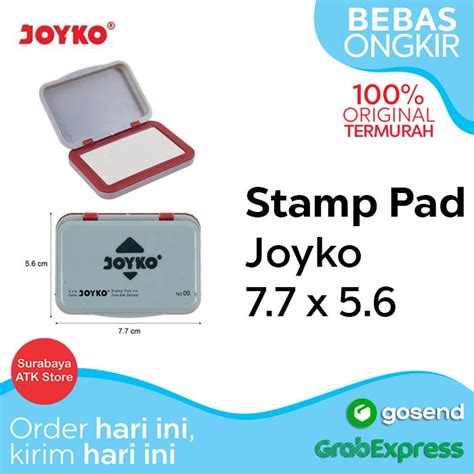 Jual Stamp Pad Joyko No 00 Bak Stempel Bantalan Stampel Shopee Indonesia