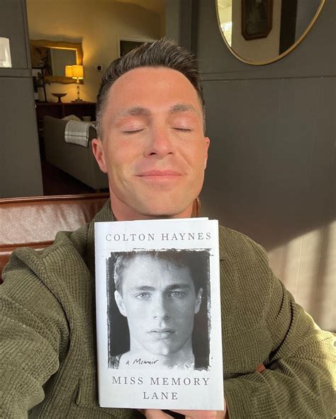 Colton Haynes Talks About His Memoir ‘miss Memory Lane A Memoir Funmauj