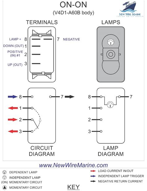 Spst 5 Pin Wiring Diagram