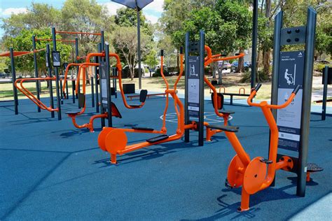 Grinstead Park Outdoor Gym City Of Brisbane Aspace