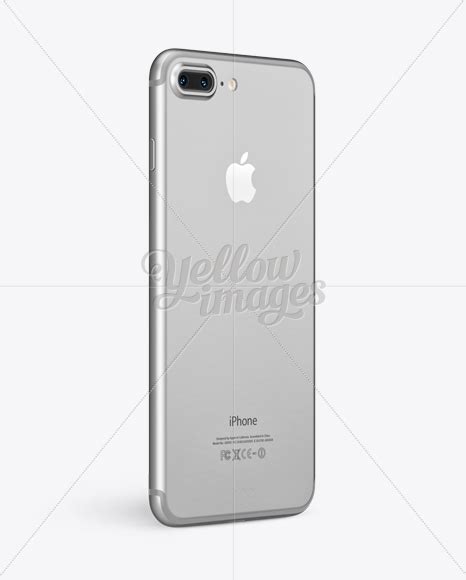 Apple Iphone 7 Plus Silver Mockup Front And Back Halfside Views Free