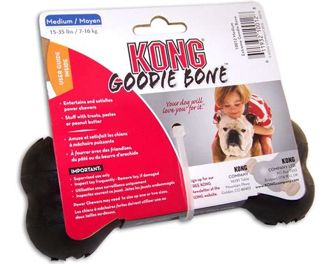 Kong Goodie Bone Extreme L Super Mocna Zabawka Kość Dla Psów 13 30kg