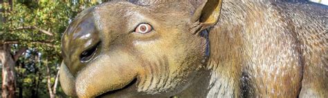 Diprotodon Insights At The Diprotodon Megafauna Sculpture Australian