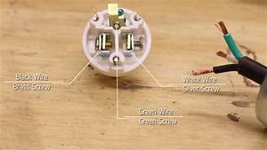 3 Wire Plug Wiring Diagram For Replacing Extension Cord