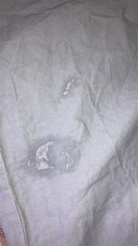 What Type Of Stain Is This On My Bedsheets Rcleaningtips