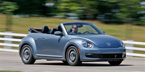 2016 Volkswagen Beetle Convertible 18t Denim Edition Test Review