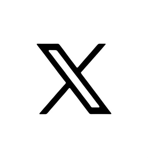 The Letter X Is Made Up Of Two Intersecting Lines And Has Black Letters