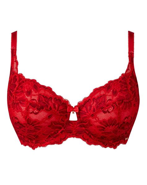 Figleaves Curve Rose Lace Full Cup Bra Simply Be