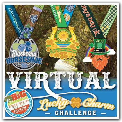 Lucky Charm Challenge 3 Medal 2 Race Bundle Virtual Strides