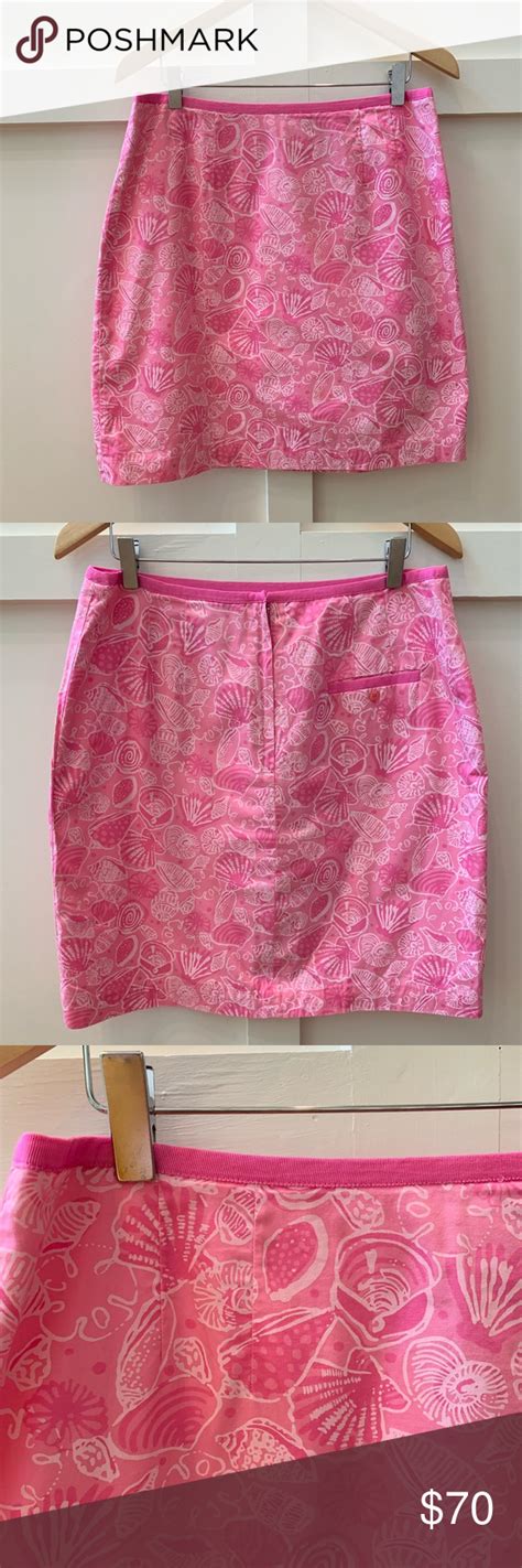 Vintage Lilly Pulitzer Seashell Skirt Vintage Lilly Pulitzer Lilly