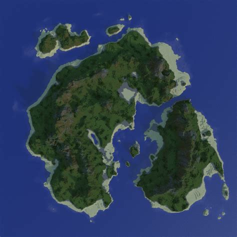 My First Attempt At Worldpainter Minecraft Map