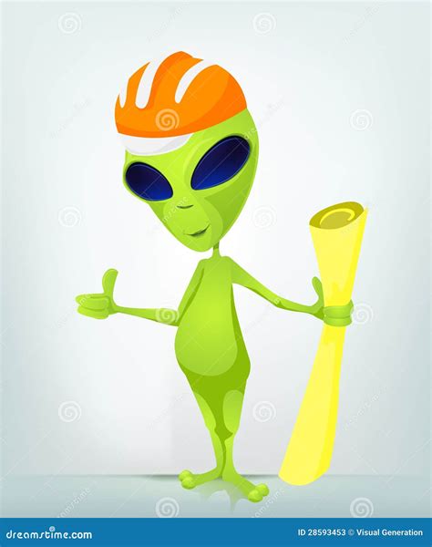 Funny Alien Stock Vector Illustration Of Alien Invaders 28593453