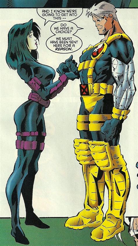Domino And Cable Marvel Characters Art Marvel Comics Superheroes