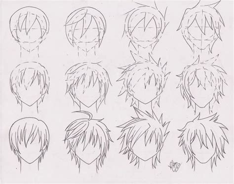 Practice Hairstyle For Boys 01 By Futagofude