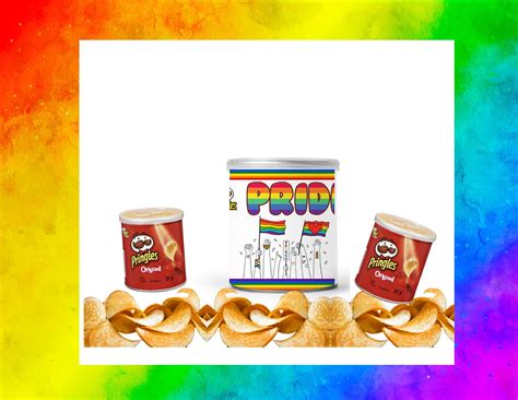 Pride Pringles 13oz Pride Month Template Lgbt Party Etsy