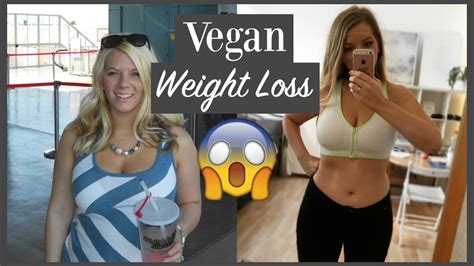 Vegan Weight Loss Before After Transformation Youtube