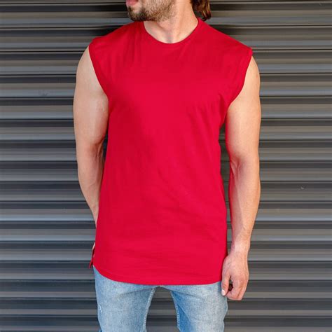 men-s-basic-sleeveless-t-shirt-in-red