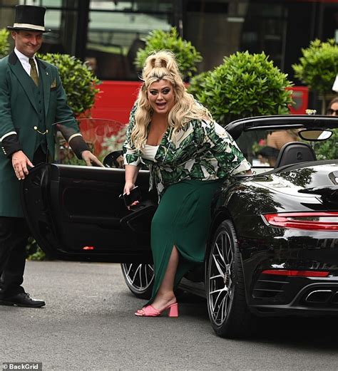 Gemma Collins Commands Attention With VERY Glam Hair And Make Up As She Displays St Weight