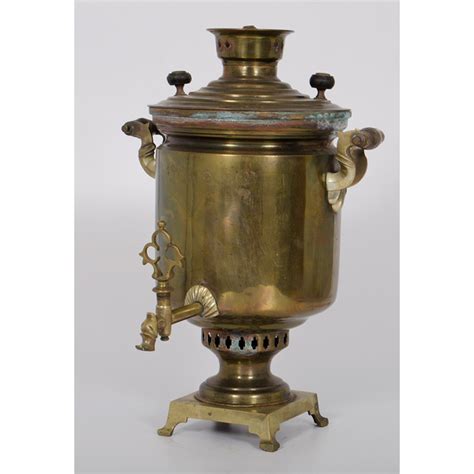 Russian Brass Samovar Cowans Auction House The Midwests Most