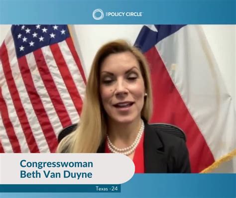 The Policy Circle On Linkedin Congresswoman Beth Van Duyne